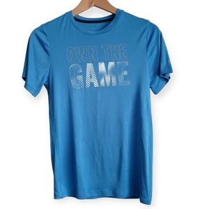 C9 by Champion Boys' Short Sleeve T-Shirt. SIZE L(12/14) .Color Blue